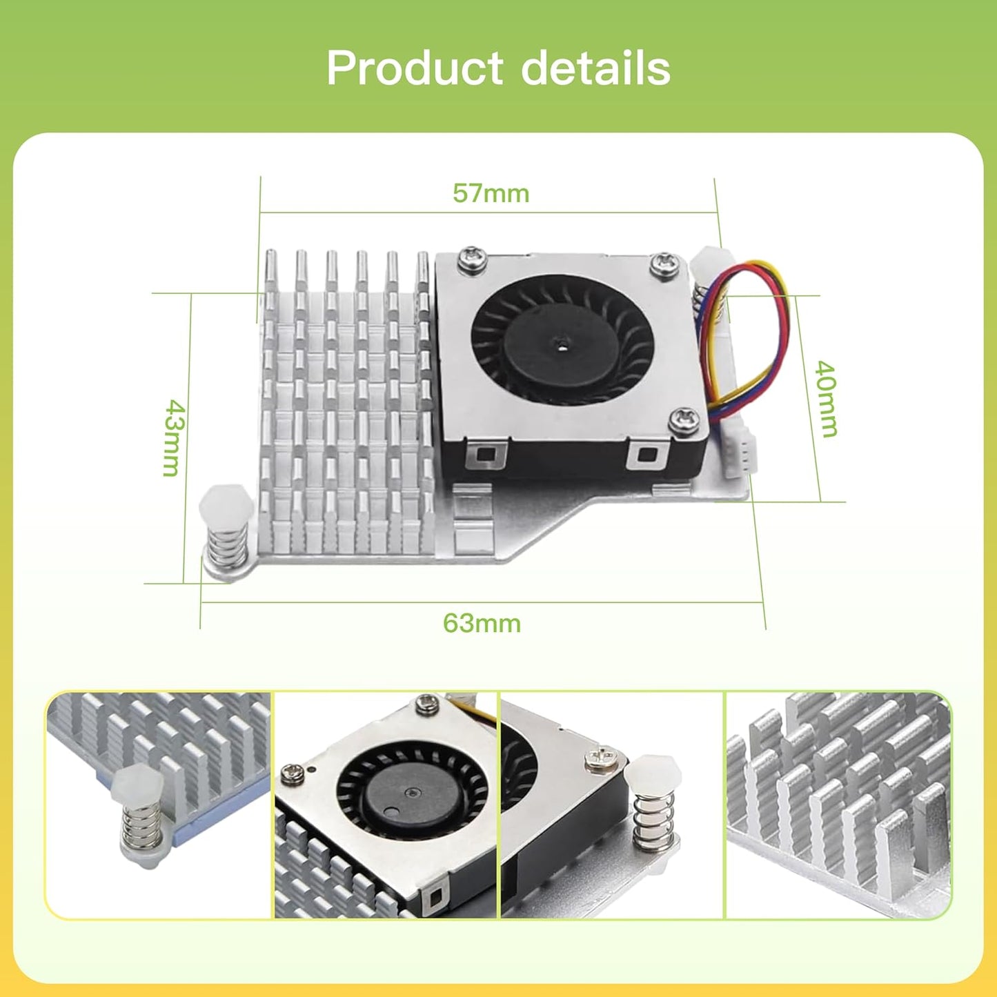 iRasptek Basic for Raspberry Pi 5 Single Board Computer 16GB RAM with Case and Active Cooler Included